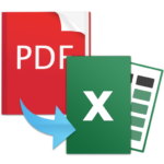PDF to Excel Icon