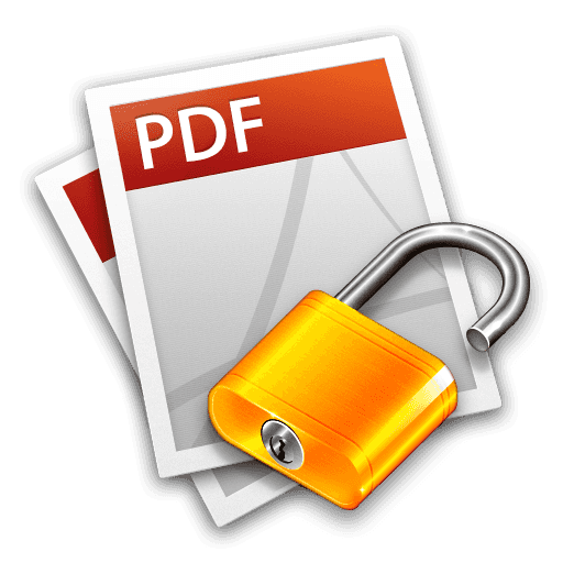 PDF Unlock Icon