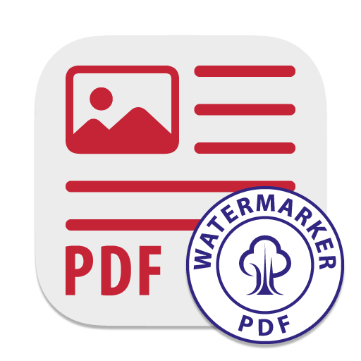 Add Watermark to Pdf Icon